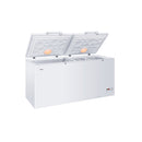 HAIER HCF-588W Horizontal Freezer Flex Inverter 519 Liters مجمدة بابين هاير