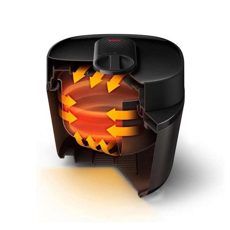 Philips HD2151 All-in-One Cooker Pressurized, Black قدر ضغط 5 لتر متعدد الاستخدامات
