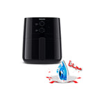 Philips HD9200 Great Tasting Food with up to 90% less fat , Black قلاية هوائية فليبس + هدية مجانية مكوى free gift SL2077A