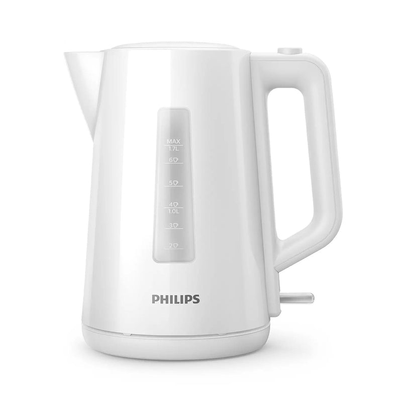 PHILIPS HD9318 Series 3000 Plastic Kettle, White غلاية بلاستك 1.7لتر فيليبس