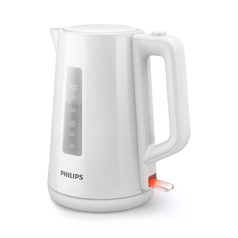 PHILIPS HD9318 Series 3000 Plastic Kettle, White غلاية بلاستك 1.7لتر فيليبس