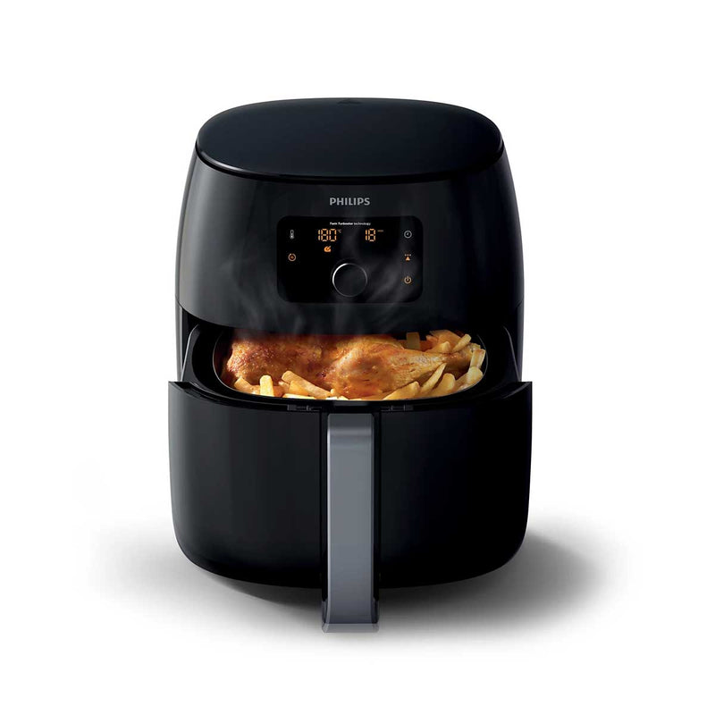 PHILIPS HD9650/91 Air Fryer 2200 W, Black قلاية هوائية فلبس