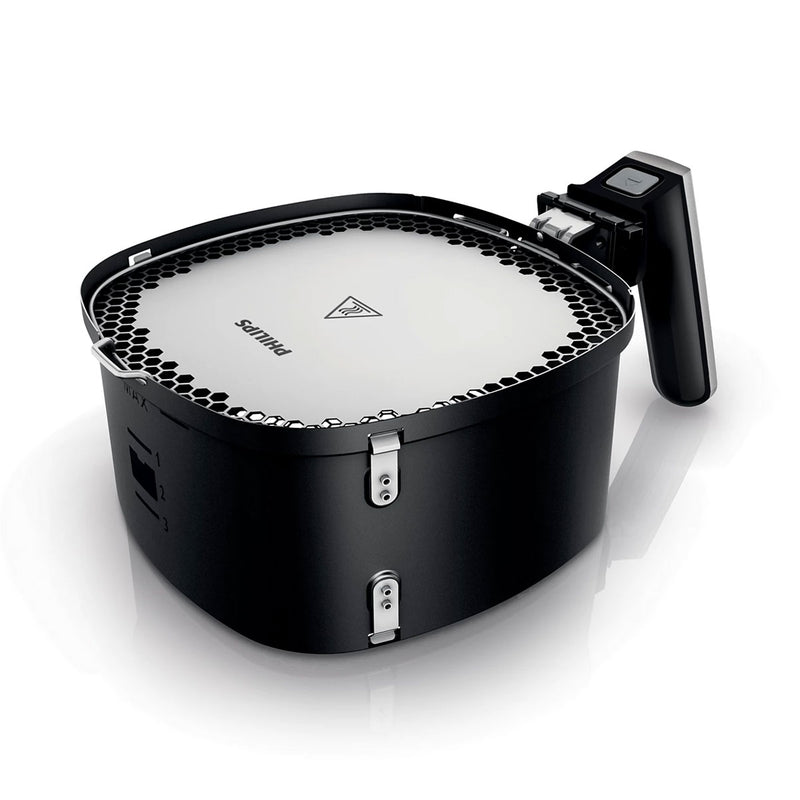 PHILIPS HD9980 Airfryer Variety Basket, Black قلاية هوائية مع سلة فلبس