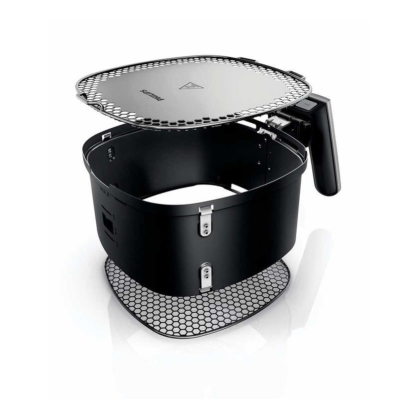 PHILIPS HD9980 Airfryer Variety Basket, Black قلاية هوائية مع سلة فلبس