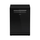 HITACHI HDF-F158CVGB Freestanding Dishwasher, Black