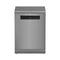 HITACHI HDF-F158CVX Freestanding Dishwasher, Stainless Steel غسالة صحون  من هيتاشي