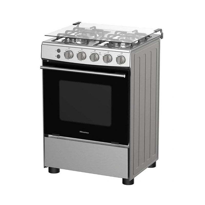 HISENSE HFG60121X  Free Standing Gas Cooker 4 Gas Burners | 60cm