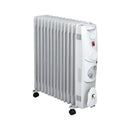 ELRYAN HO2500C52W Oil-Filled Radiator 2500 W, White مدفئة زيتية 2500 واط الريان