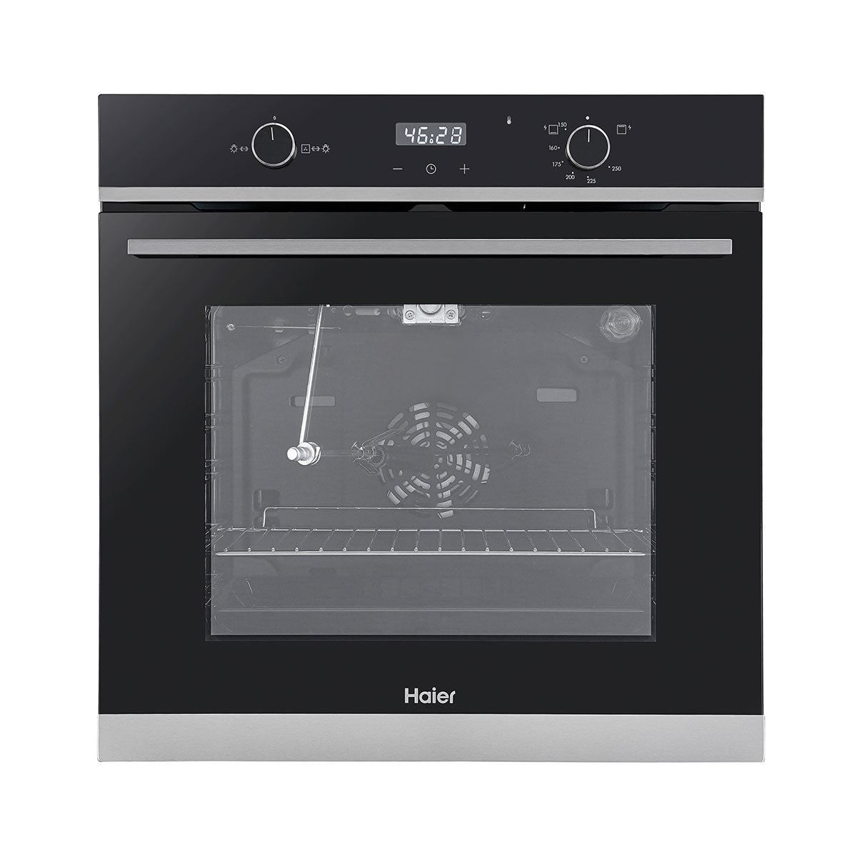 HAIER HOX6121BX Built-In Gas Oven, 80 Liters