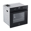 HAIER HOX6221GB Built-in Gas/Electric Oven, Black فرن غازي وكهربائي مدمج هاير