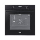 HAIER HOX6221GB Built-in Gas/Electric Oven, Black فرن غازي وكهربائي مدمج هاير