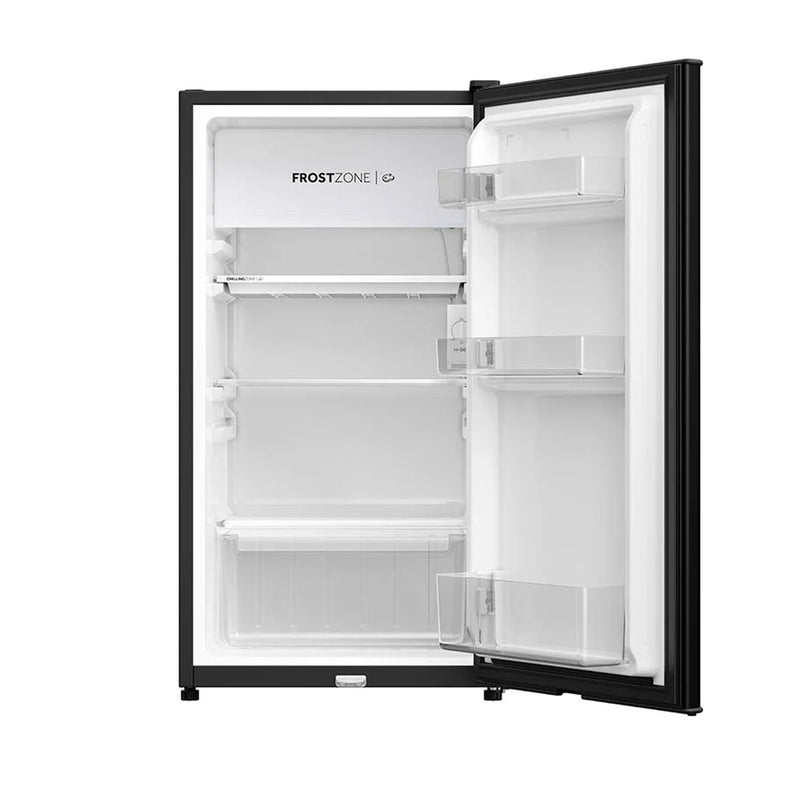 HAIER HR-135BLUK2IQ Single Door Refrigerator, 90 L, Black ثلاجة 90 لتر هاير