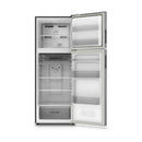 HAIER HR-388NS Top Mount Refrigerator 280L, Silver ثلاجة هاير