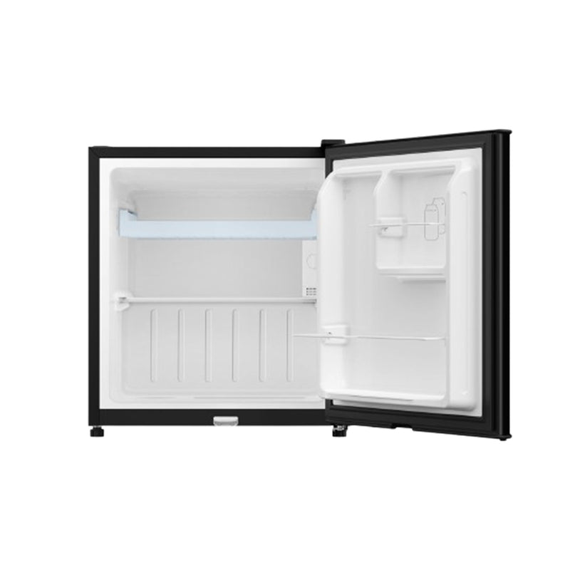 HAIER HR-68BLUK2IQ Single Door Refrigerator, 66 L, Black ثلاجة 66 لتر هاير