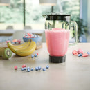 Philips HR3033 Blender, 1200W, 2L Glass Jar, With Chopper & Mill, 3 Speeds + Pulse خلاط كهربائي 2 لتر 1200 واط مع وعاء زجاجي فلبس