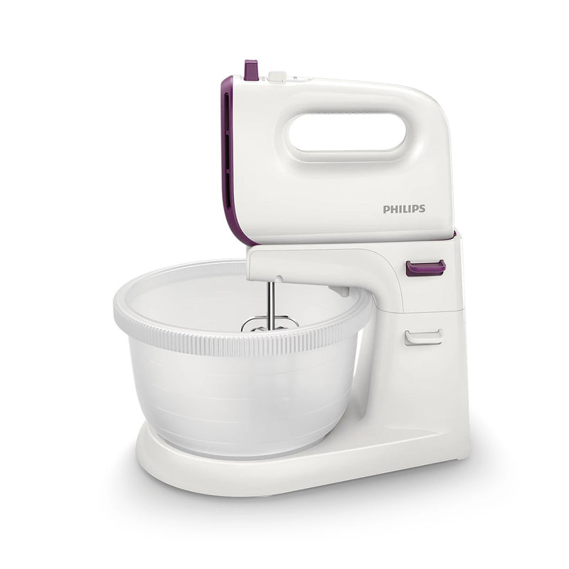 PHILIPS HR3745/11 Viva Collection Mixer, White خلاط مع وعاء فلبس