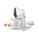 PHILIPS HR3745/11 Viva Collection Mixer, White خلاط مع وعاء فلبس