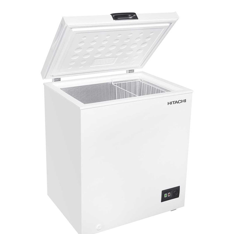 HITACHI HRCS7145MNW Chest Freezer Mechanical, 145 L مجمدة من هيتاشي