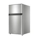 Haier HRD-125 Top Freezer Refrigerator, Silver هاير HRD-125 ثلاجة بفريزر علوي، فضي