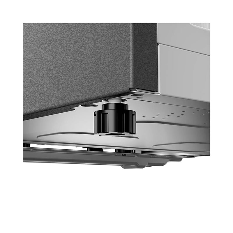 Haier HRD-125 Top Freezer Refrigerator, Silver هاير HRD-125 ثلاجة بفريزر علوي، فضي