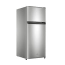 HAIER HRD-175 Top Freezer Refrigerator, Silver هاير HRD-175 ثلاجة بفريزر علوي، فضي