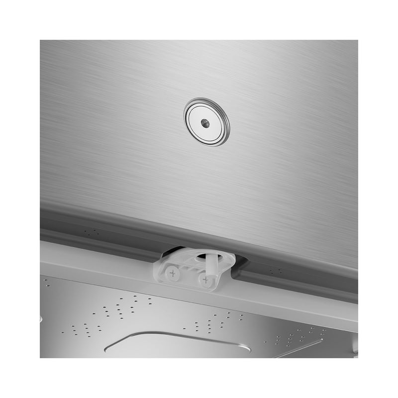 HAIER HRD-175 Top Freezer Refrigerator, Silver هاير HRD-175 ثلاجة بفريزر علوي، فضي