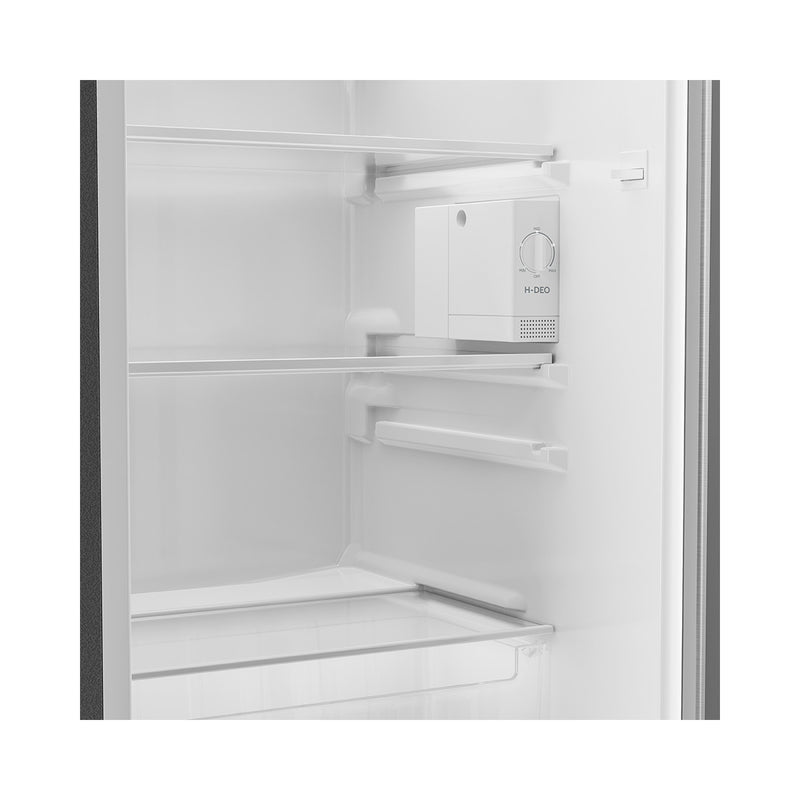 HAIER HRD-175 Top Freezer Refrigerator, Silver هاير HRD-175 ثلاجة بفريزر علوي، فضي