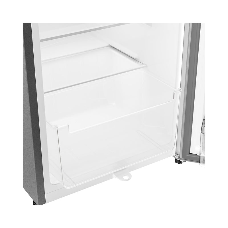 HAIER HRD-175 Top Freezer Refrigerator, Silver هاير HRD-175 ثلاجة بفريزر علوي، فضي