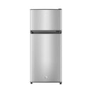 HAIER HRD-175 Top Freezer Refrigerator, Silver هاير HRD-175 ثلاجة بفريزر علوي، فضي