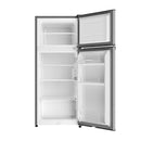HAIER HRD-175 Top Freezer Refrigerator, Silver هاير HRD-175 ثلاجة بفريزر علوي، فضي