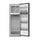 HAIER HRF-468BS Top Mount Refrigerator 357L, Black