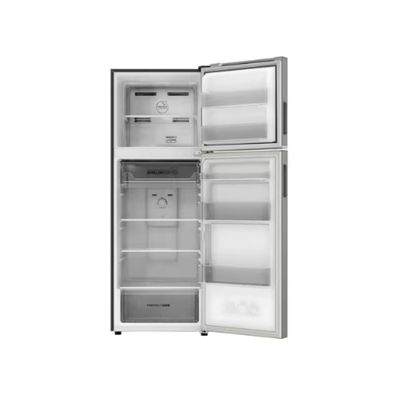 HAIER HRF-468 Top Mount Refrigerator 357L, Stainless Steel