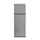 HAIER HRF-468NS Top Mount Refrigerator 357L, Stainless Steel