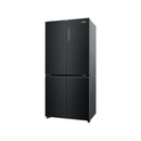 HAIER HRF-525MB 433L Four Door Refrigerator, Black