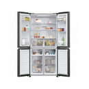 HAIER HRF-525MB 433L Four Door Refrigerator, Black