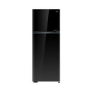 HAIER HRF-672VCFGBLIQ Double door refrigerator, Black ثلاجة هاير