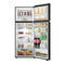 HAIER HRF-672VCFGBLIQ Double door refrigerator, Black ثلاجة هاير