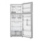 HAIER HRF-672VCFMESIQ Double door refrigerator, Silver ثلاجة هاير
