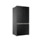 HAIER HRF-700BG 22ft Four Door Refrigerator, Black Glass