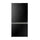 HAIER HRF-700BG 22ft Four Door Refrigerator, Black Glass