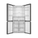 HAIER HRF-700BG 22ft Four Door Refrigerator, Black Glass