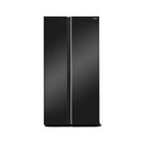 HITACHI HRSN9713ESBKIQ Side-by-Side Refrigerator 25 Ft, Black ثلاجة هيتاشي