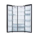 HITACHI HRSN9713ESBKIQ Side-by-Side Refrigerator 25 Ft, Black ثلاجة هيتاشي