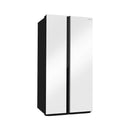 HITACHI HRSN9713ESMGWIQ Side-by-Side Refrigerator 25 Ft, White ثلاجة هيتاشي