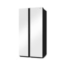 HITACHI HRSN9713ESMGWIQ Side-by-Side Refrigerator 25 Ft, White ثلاجة هيتاشي