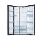 HITACHI HRSN9713ESXIQ Side-by-Side Refrigerator 25 Ft, Silver ثلاجة هيتاشي