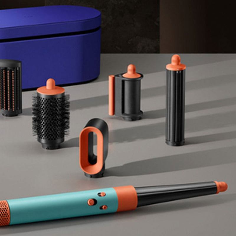 DYSON HS08 Multi-Styler and Dryer Straight+Wavy in Ceramic Patina and Topaz مصفف ومجفف متعدد الاستخدامات للشعر المستقيم والمموج دايسون