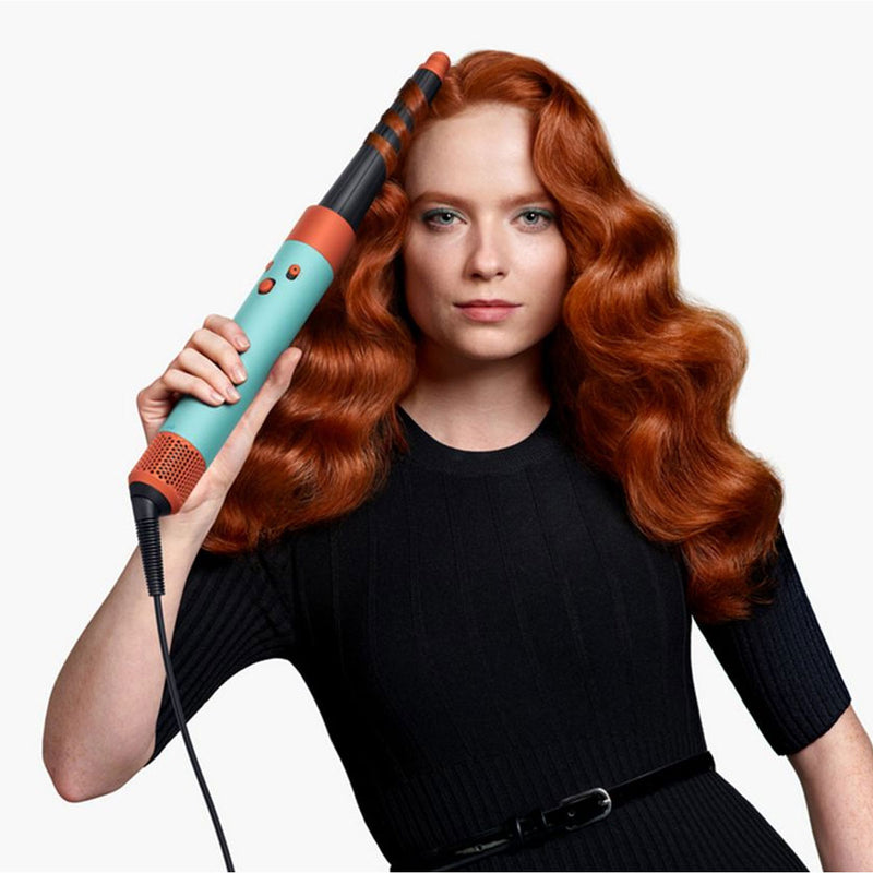 DYSON HS08 Multi-Styler and Dryer Straight+Wavy in Ceramic Patina and Topaz مصفف ومجفف متعدد الاستخدامات للشعر المستقيم والمموج دايسون