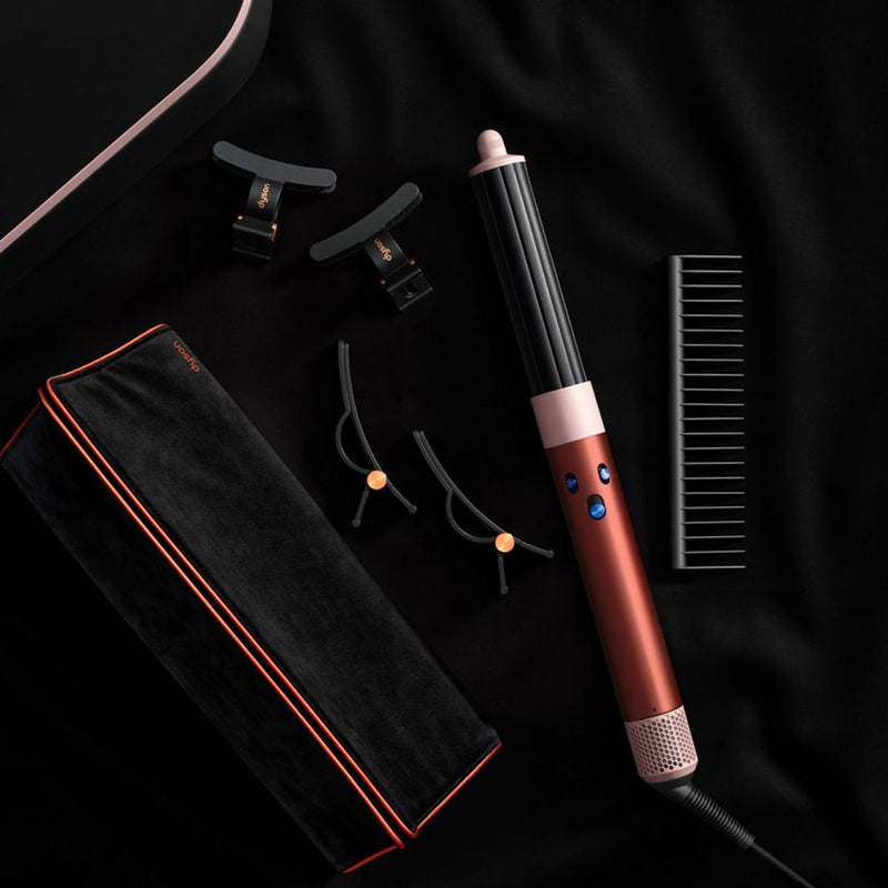 DYSON HS08 Multi-styler and dryer Straight+Wavy in Strawberry Bronze and Blush Pink مصفف ومجفف الشعر متعدد الاستخدامات دايسون