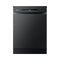 HISENSE HS623E91-Black FreeStanding Dishwasher, Black غسالة صحون هايسنس